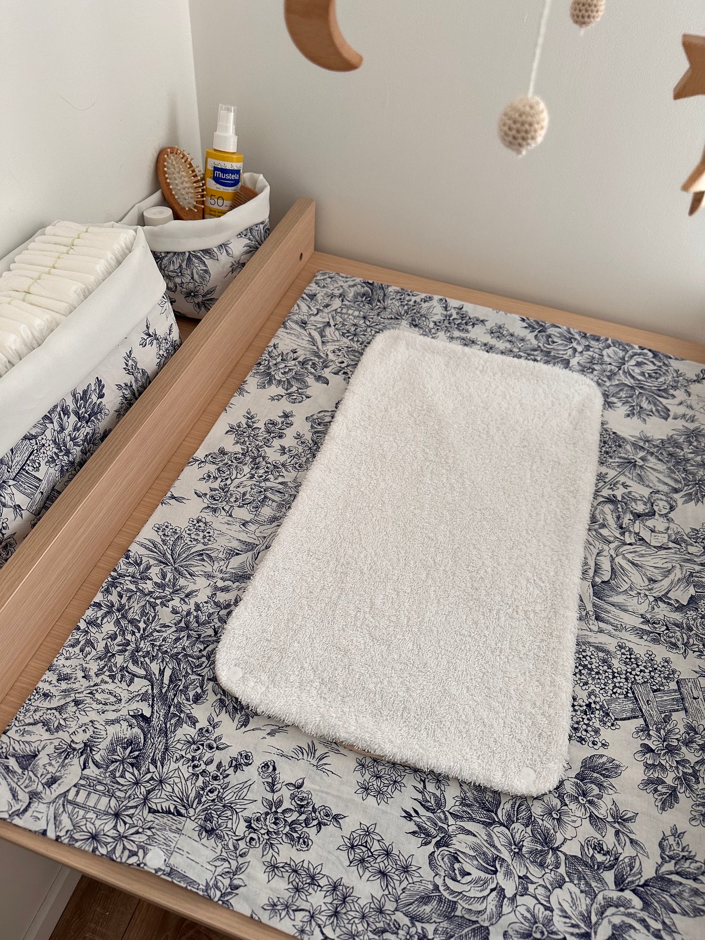 Housse matelas à langer anti fuite
