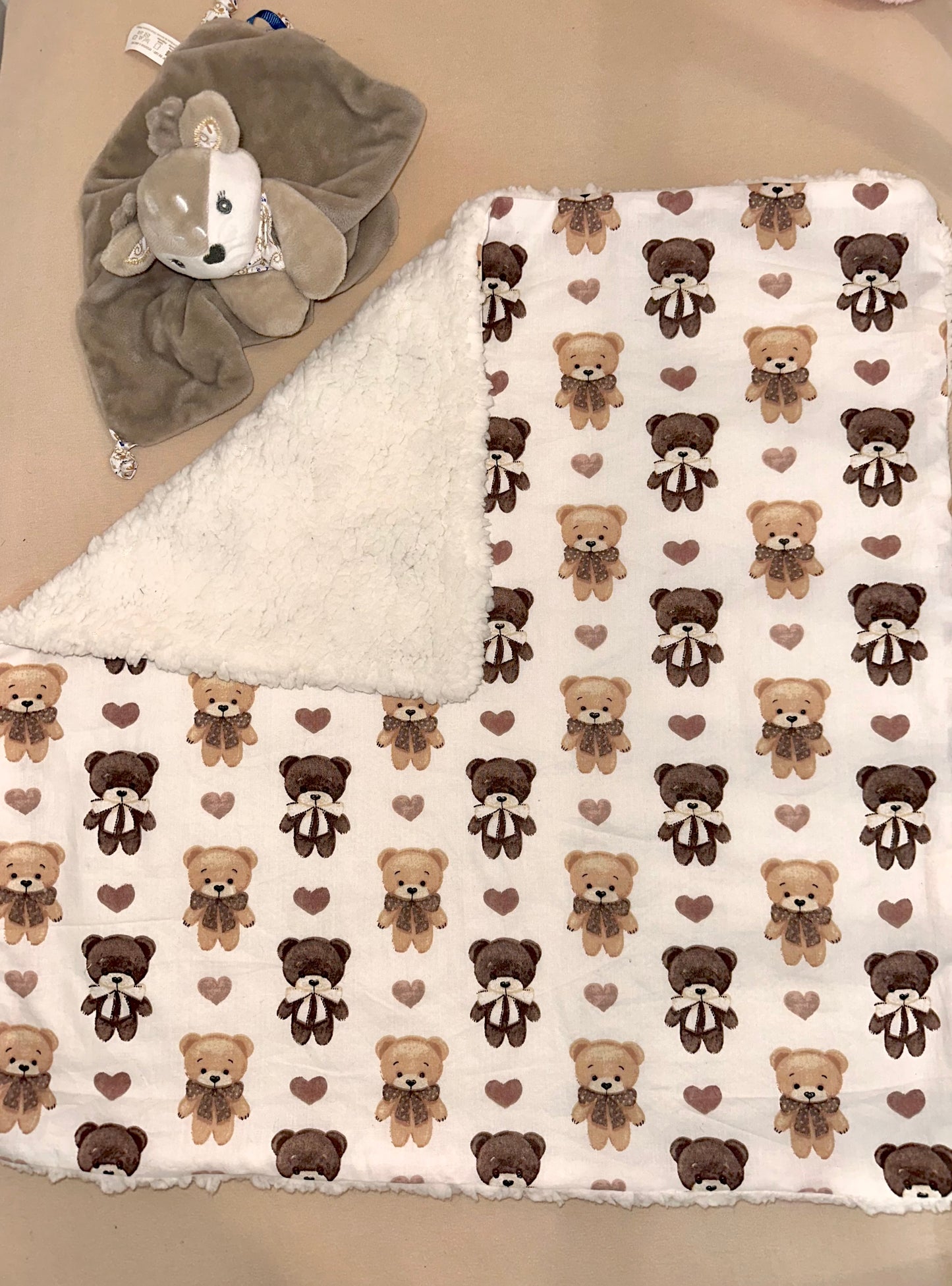 Couverture bébé ours