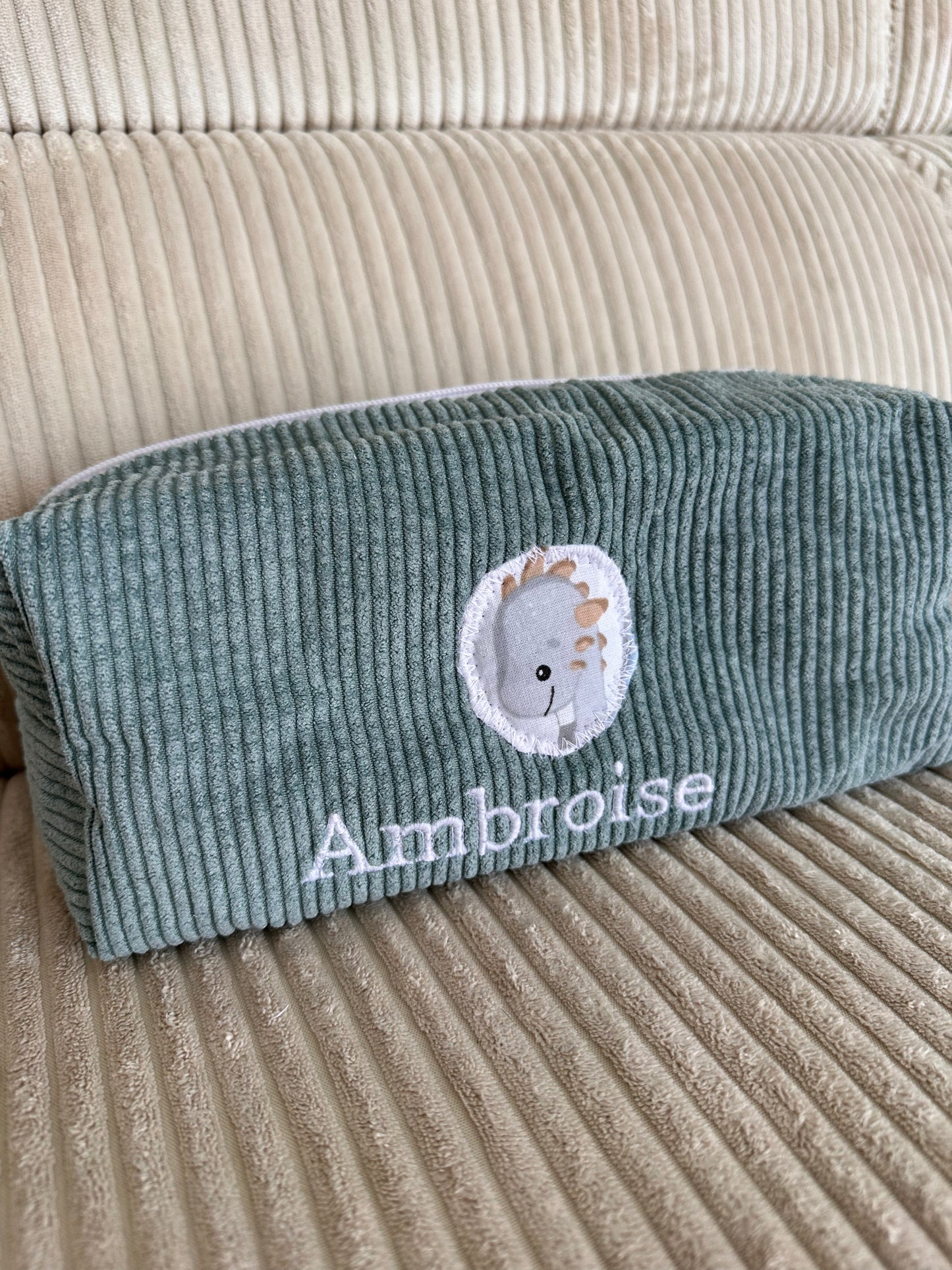 Trousse personnalisée avec écusson