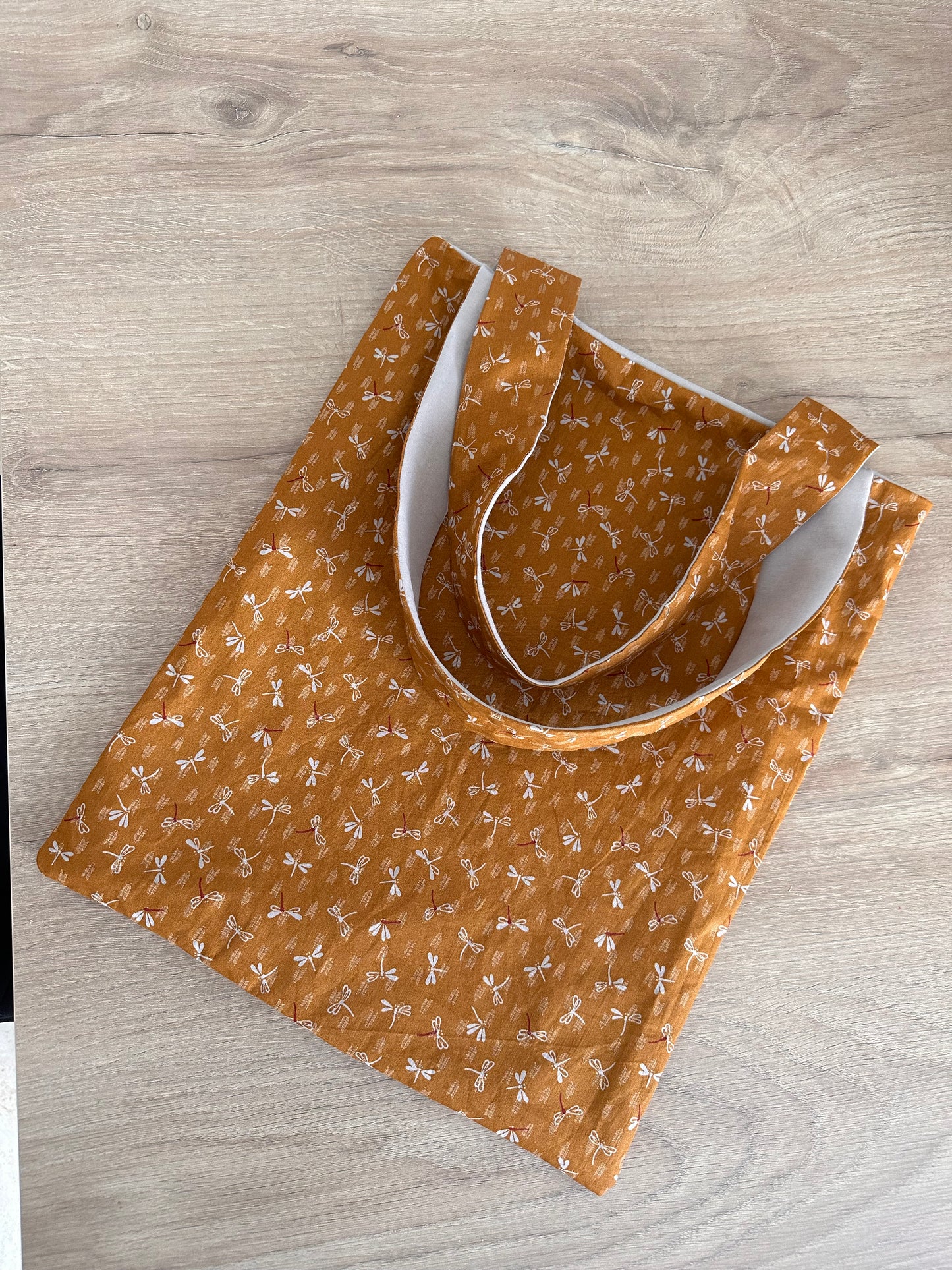 Tote bag reversible