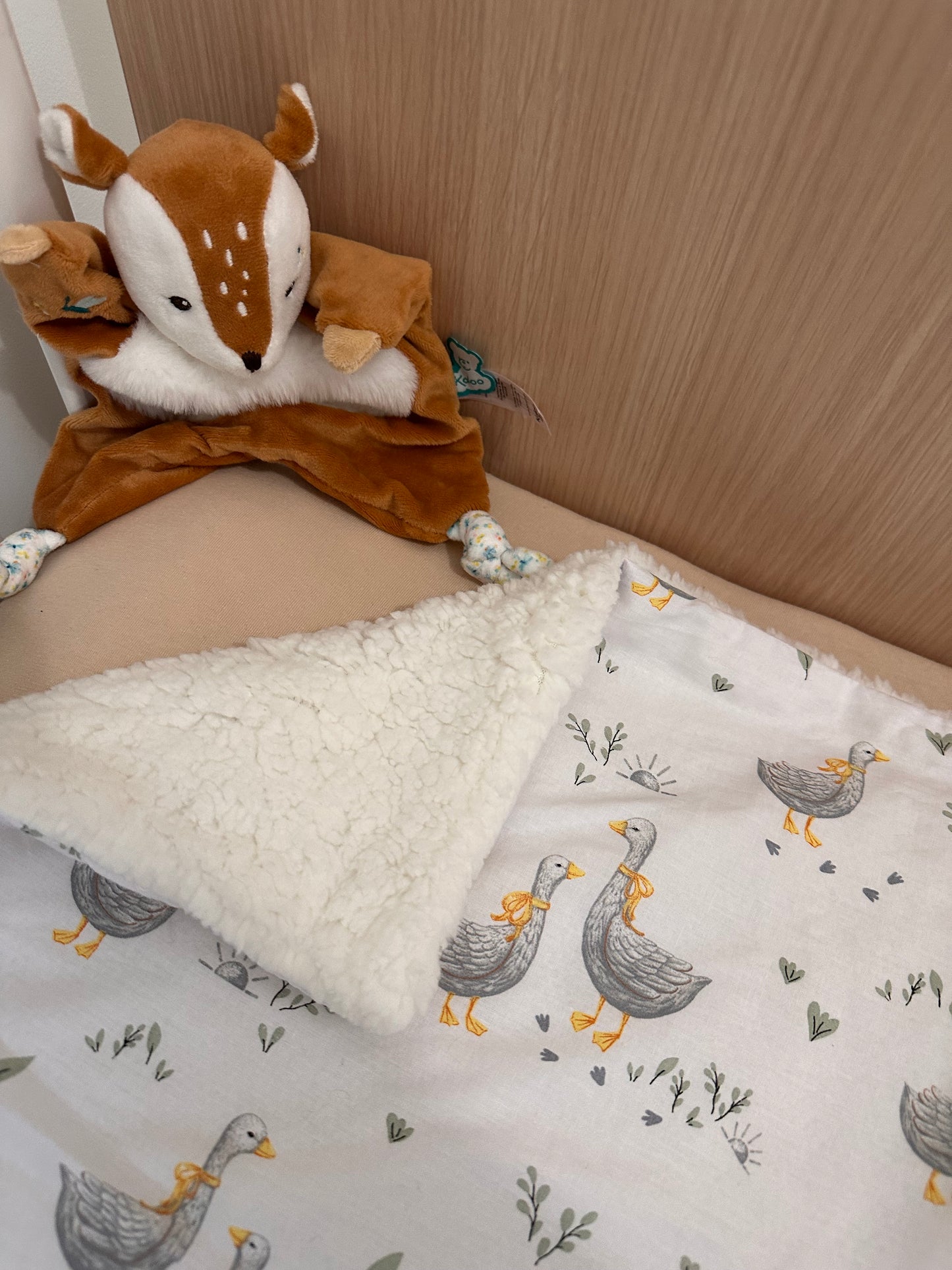 Couverture bébé oie