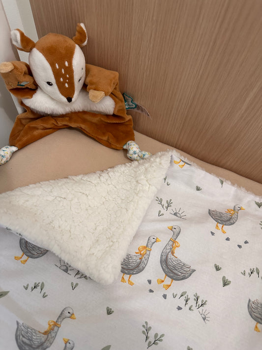 Couverture bébé oie