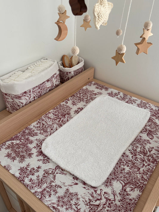 Housse matelas à langer anti fuite