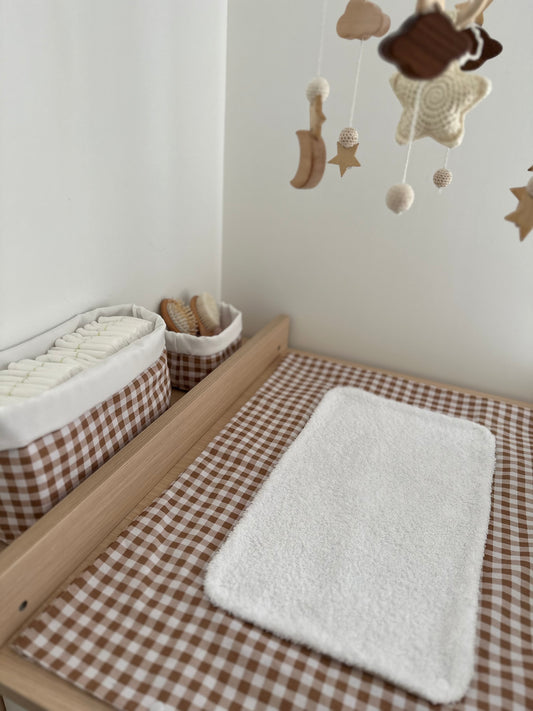 Housse matelas à langer anti fuite