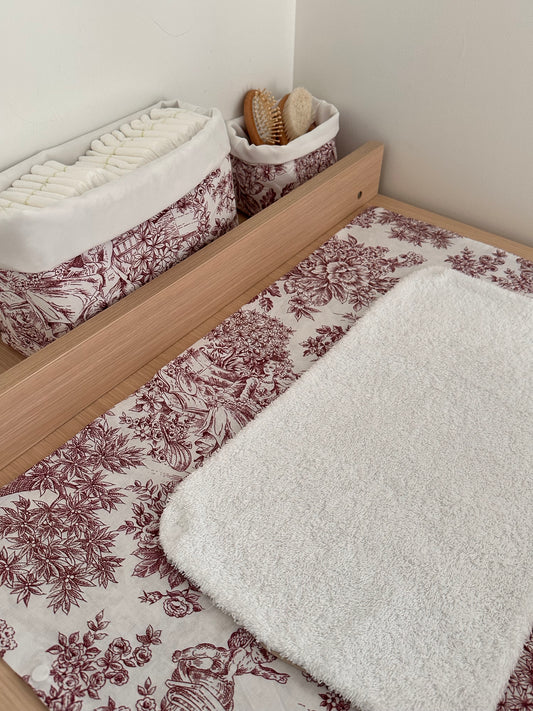 Housse matelas à langer anti fuite
