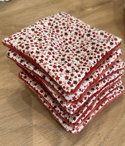 Coton lavable Rose
