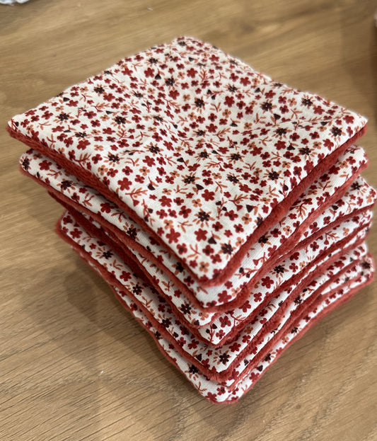 Coton lavable Rose