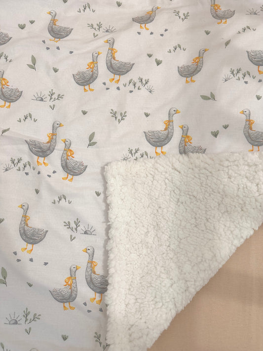 Couverture bébé oie
